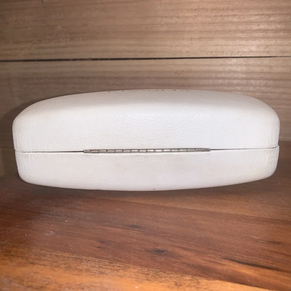 Versace Sunglasses/Eyeglass‎ Hard Clam Shell Case Only White